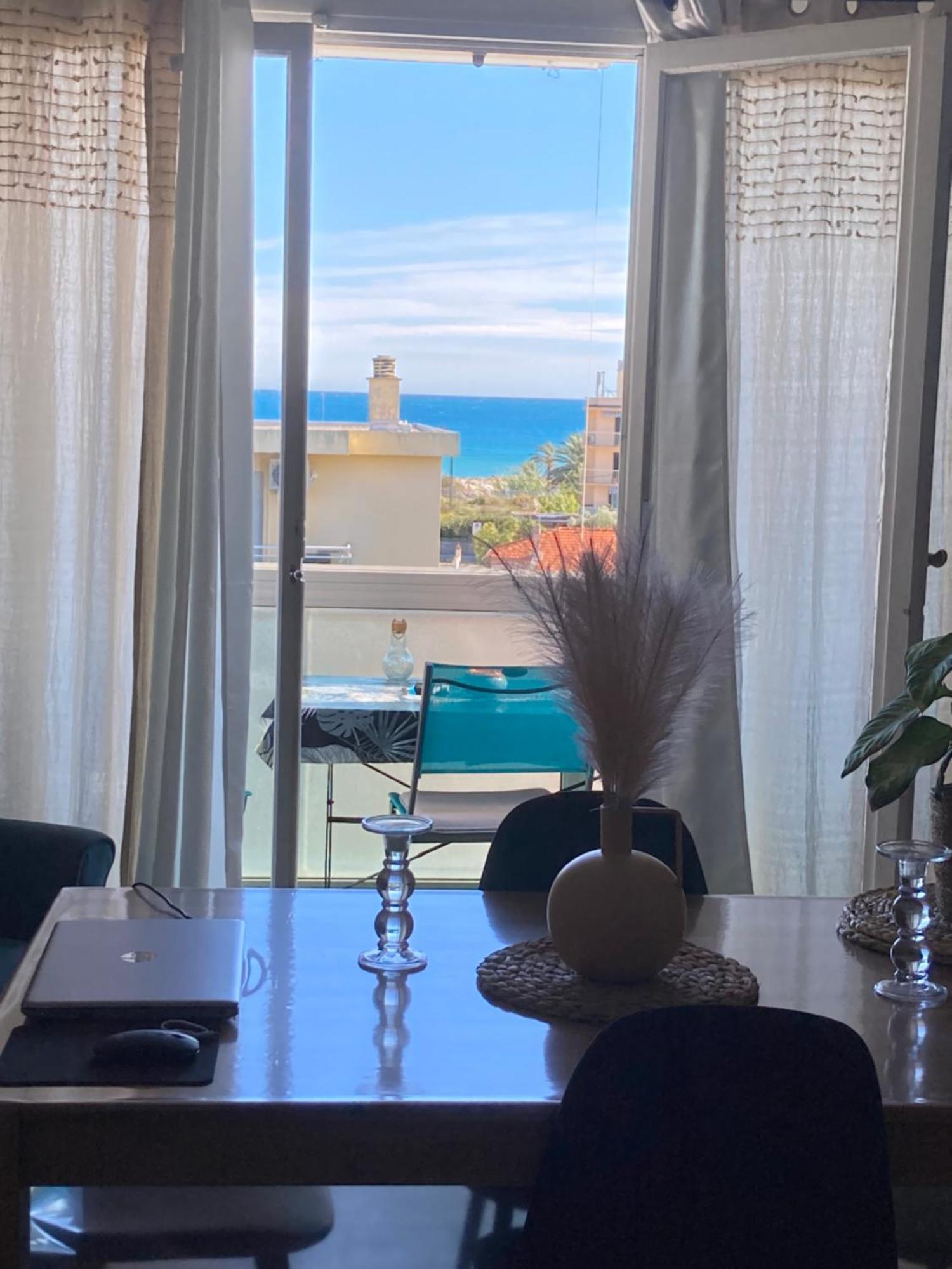 Appartement Vue Mer Acces Plage 앙티브 외부 사진